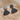 Push Back Stud Earring - Acrylic - Brass - 316 Stainless Steel Stud - Black - 4.2gr - MJ102426 - MinjuanRong