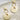 Push Back Stud Earring - Hemu Wood - Brass - 316 Stainless Steel Stud - 18K Real Gold Plating - 11.1gr - MJ202290 - MinjuanRong