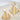 Push Back Stud Earring - Brass - Acetate - Stainless Steel Stud - 18k Real gold plated - 12.5gr - MJ103903 - MinjuanRong