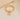 Ring - Brass - Glass - 18K Real Gold Plating - 3.8gr - MJ105905