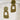 Push Back Stud Earring - Acrylic - Brass - 316 Stainless Steel Stud - 18k Real Gold Plating - 4.6gr - MJ202271 - MinjuanRong
