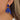 Push Back Stud Earring - Acrylic - Brass - 316 Stainless Steel Stud - Blue - 7.3gr - MJ102409 - MinjuanRong