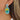 Push Back Stud Earring - Acrylic - Brass - 316 Stainless Steel Stud - Green - 8.1gr - MJ102377 - MinjuanRong
