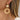 Push Back Stud Earring - Brass - Rattan - stainless steel stud - 18k real gold plating - 11.1gr - MJ900930