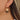 Push Back Stud Earring - Brass - 925 Silver Stud - Bodhi SeedPipal Tree Seed - 18K Real  Gold Plating - 4.2gr - MJ103553 - MinjuanRong