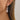 Push Back Stud Earring - Brass - Zircon - Brass Stud - Clear Quartz - Natural Stone - 18K Real White Gold Plating - 8gr - MJ103840