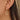 Push Back Stud Earring - Brass - Cubic Zircon - 316 Stainless Steel Stud - 18K Real Gold Plating - 4.9gr - MJ102580 - MinjuanRong