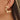 Push Back Stud Earring - Brass - 316 stainless steel stud - 18k real gold plating - 6.4gr - MJ103892 - MinjuanRong
