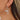 Push Back Stud Earring - Brass - Cubic Zircon - 316 Stainless Steel Stud - 18K Real White Gold Plating - 9.2gr - MJ103558 - MinjuanRong