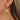 Push Back Stud Earring - Brass - Glass - 316 Stainless Steel Stud - 18K Real Gold Plating - 4.6gr - MJ102499 - MinjuanRong