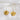 Push Back Stud Earring - Stainless Steel - Vacuum Real Gold Plating - 8.3gr - MJ105565