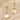 Push Back Stud Earring - Brass - Real Pearl - 316 Stainless Steel Stud - 18k real gold plating - 7.8gr - MJ102318 - MinjuanRong