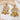 Push Back Stud Earring - Acetate - 316 Stainless Steel Stud - 18K Real Gold Plating - 11.5gr - MJ103819 - MinjuanRong