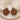 Push Back Stud Earring - Brass - Wooden - 316 Stainless Steel Stud - 18k real gold plating - Brown - 4.4gr - MJ103543 - MinjuanRong