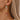 Push Back Stud Earring - Brass - Acrylic - 925 Silver Stud - 18K Real Gold Plated - 7gr - MJ900873