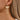 Push Back Stud Earring - Zinc Alloy Rattan - Stainless Steel  Stud - Gold  Tone Plated - 12.4gr - MJ900908