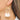 Wire Hook Earring - Brass - Cubic Zircon - Polyester Yarn - 18K Real Gold Plating - 12.3gr - MJ102366 - MinjuanRong