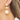 Push Back Stud Earring - Brass - Rattan - Natural Wood - Stainless Steel Stud - 18K Real Gold PlatingGold Tone Plating - 11.3gr - MJ103727 - MinjuanRong