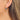Huggie Hoop Wire Earring - Brass - Enamel - Cubic Zircon - 18k Real Gold Plating - 4.5gr - MJ202282 - MinjuanRong