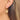 Huggie Hoop Wire Earring - Brass -  Cubic Zircon - 18K Real White Gold Plating - 4.3gr - MJ102494 - MinjuanRong