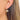 Huggie Hoop Wire Earring - Brass - Cubic Zircon - 18k Real Gold Plating - 5.2gr - MJ202284 - MinjuanRong