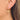 Huggie Hoop Wire Earring - BrassCubic Zircon - 18K Real Gold Plating - 4.2gr - MJ202067 - MinjuanRong
