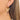 Push Back Stud Earring - Brass - Glass - 316 Stainless Steel Stud - 18K Real Gold Plating - 4.6gr - MJ102469 - MinjuanRong