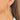 Push Back Stud Earring - Brass - 316 Stainless Steel Stud - 18k Real Gold Plating - 9.4gr - MJ202149 - MinjuanRong