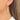 Push Back Stud Earring - Brass - Glass - 316 Stainless Steel Stud - 18K Real Gold Plating - 8.6gr - MJ102597 - MinjuanRong