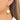 Push Back Stud Earring - Brass - Cubic Zircon - 316 Stainless Steel Stud - 18K Real Gold Plating - 8.1gr - MJ102501 - MinjuanRong