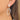 Push Back Stud Earring - Brass - 316 stainless steel stud - 18K Real White Gold Plating - 14.7gr - MJ102797 - MinjuanRong