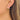 Push Back Stud Earring - brass - cubic Zircon - 18K Real Gold Plating - 3.5gr - MJ102771 - MinjuanRong