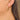 Push Back Stud Earring - BRASS - 316 STAINLESS STEEL STUD - 18K Real Gold Plating -6.1gr  -  MJ101310 - MinjuanRong