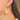 Clasp Back Earrings - Brass - 925 silver stud - 14k real gold plating - 12gr - MJ103041 - MinjuanRong