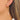 Push Back Stud Earring - Brass - Cubic Zircon - 316 Stainless Steel Stud - 18k Real Gold Plating - 5.2gr - MJ202147 - MinjuanRong