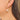 Huggie Hoop Wire Earring - Brass -  Natural pearl - 18K Real Gold Plating - 7.6gr - MJ103550 - MinjuanRong