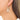 Hinged Back Earring - Brass - 316 stainless steel stud - 18K Real White Gold Plating - 16.9gr - MJ103699 - MinjuanRong