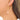 Push Back Stud Earring - Brass  -  925 silver stud - 18k real gold plating - 5.6gr - MJ102896 - MinjuanRong