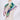 Scarf - Xiangyun yarn square scarf - Digital printing - 82.5 - MJ105380