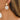Push Back Stud Earring - Brass - Acrylic - 316 stainless steel - KC Gold Tone Plated - 7.9gr - MJ105057 - MinjuanRong
