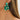 Push Back Stud Earring - Brass - Acrylic - 316 stainless steel stud - 18k real gold plating - 9.7g - MJ106282