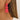Push Back Stud Earring - Brass - Acrylic - 316 Stainles Steel Stud - 18K Real Gold Plating - 9.6gr - MJ900046