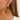 Push Back Stud Earring - Brass - Acetate - 316 Stainless Steel Stud - 18K Real Gold Plating - 14.3gr - MJ900246 - MinjuanRong