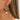 Push Back Stud Earring - Brass - Acrylic - 316 Stainless Steel Stud - 18K Real Gold Plated - 8.6gr - MJ900184