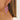 Push Back Stud Earring - Brass - Acrylic - 316 Stainless Steel Stud - 18K Real Gold Plating - 8.6gr - MJ900144