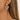 Push Back Stud Earring - Brass - Acrylic - 316 Stainless Steel Stud - 18K Real Gold Plating - 9.9gr - MJ900174