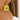 Push Back Stud Earring - Brass - Acrylic - 316 Stainless Steel Stud - 18K Real Gold Plating - 10.7gr - MJ900138
