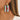 Push Back Stud Earring - Brass - Stainless Steel Stud - Acetic Acid - 18K Real Gold Plated - 15.5gr - MJ900007