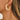 Push Back Stud Earring - Brass - Acrylic - 316 Stainless Steel Stud - 7.8gr - MJ106283