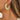 Push Back Stud Earring - Brass - Acrylic - 316 Stainless Steel Stud - 7.6gr - MJ106284